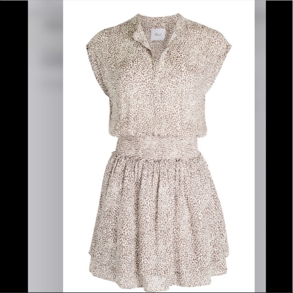 Rails Angelina dress, sand cheetah print. Size L. New with tags NWT - Picture 3 of 7